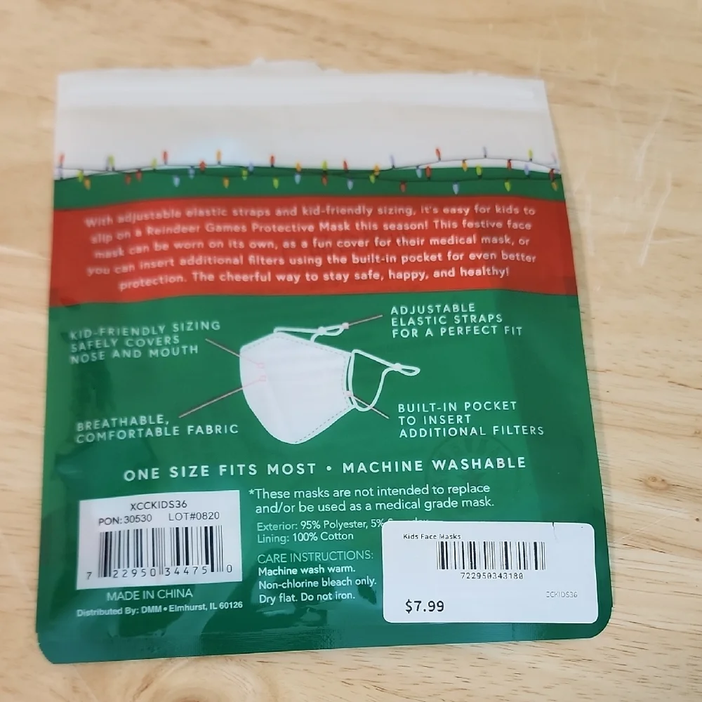 Care Cover Protective Mask Set for Kids
